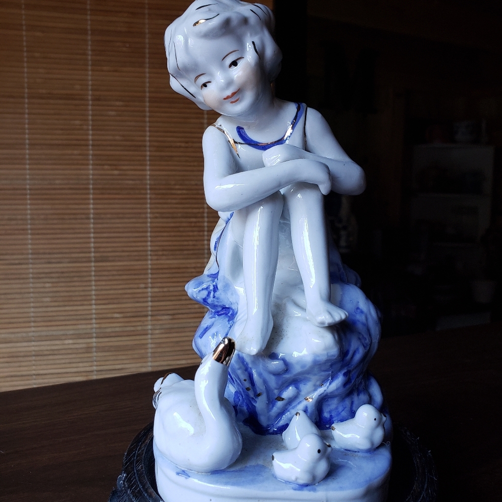 Girl figurine Curio decor